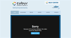 Desktop Screenshot of cubus-software.es